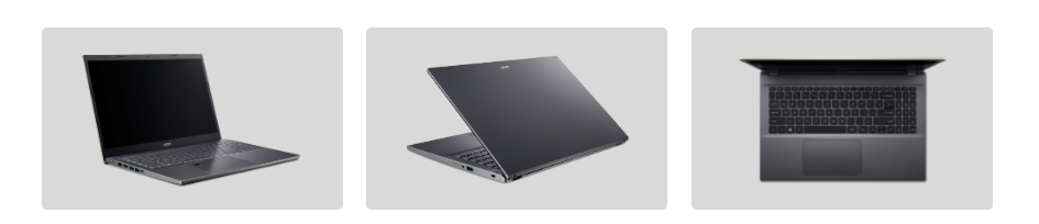Notebook Acer Aspire 5, Intel® Core™ i5–12450H, A515-57-55B8